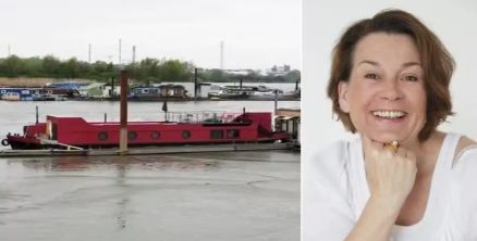 Escritora Alexandra Fr�hlich foi morta a tiros dentro da sua casa flutuante em Hamburgo, Alemanha 