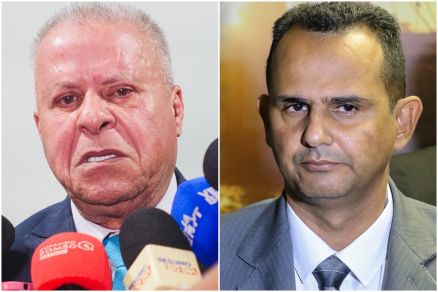 Os vereadores Chico 2000 e Sargento Joelson, que foram alvos da operao