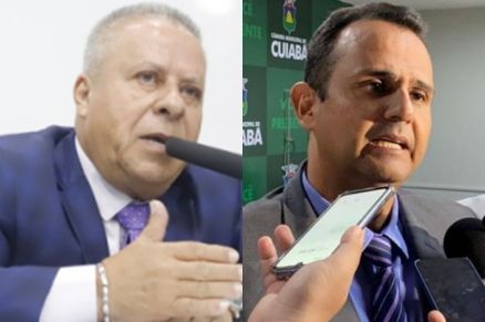Os vereadores Chico 2000 e sargento Joelson: afastados