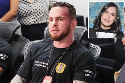 O delegado Guilherme Bertoli, que investiga o assassinato de Heloysa Maria (detalhe)