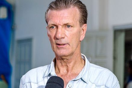 O atual presidente da Federao Mato-Grossense de Futebol, Aron Dresch