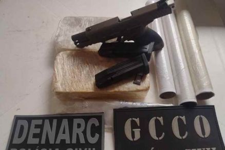 Apreenso realizada pela Polcia Civil 