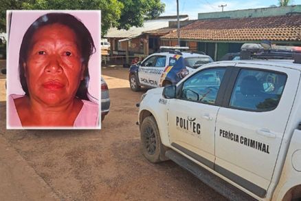 Dalva Nunes (no detalhe), que foi morta em bar de Cceres 