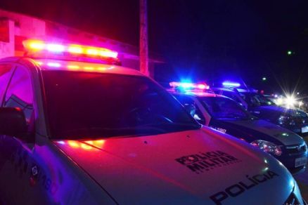 Policiais militares atenderam a ocorrncia, em Diamantino