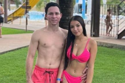 O mdico Bruno Felisberto, de 29 anos, e a namorada, Ketlhyn Vitria de Souza
