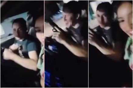 Imagens mostram m�dico manuseando arma ao lado de adolescente 