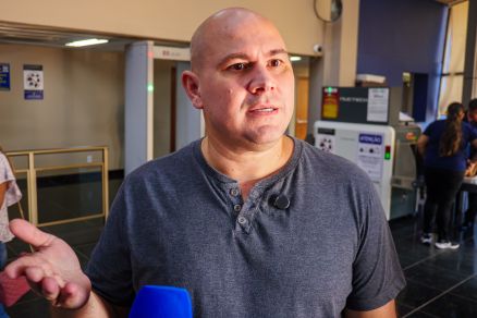 O prefeito de Cuiab Abilio Brunini, que falou sobre os feriados prolongados