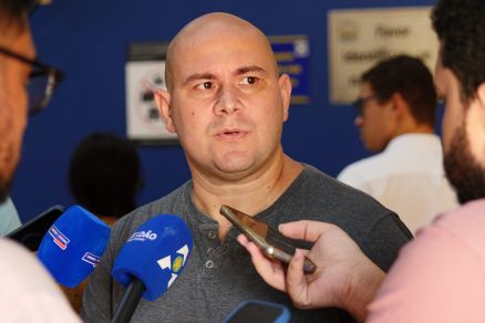 O prefeito de Cuiab Abilio Brunini (PL), que deseja retirar ambulantes do Centro