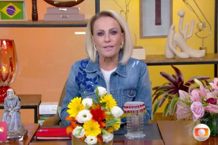 A apresentadora Ana Maria Braga, da Rede Globo