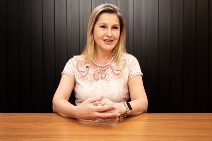 A m�dica Maria Luiza Trabachin, presidente da Associa��o Mato-Grossense de Endocrinologia e Metabologia