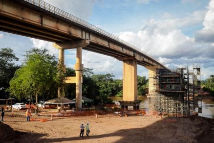 Uma das obras executadas em Mato Grosso 