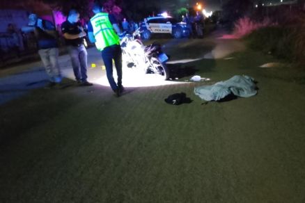 Local onde o acidente foi registrado no bairro Altos do Parque