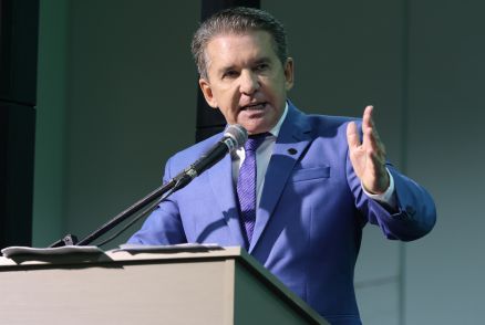 O presidente do TCE, Sergio Ricardo: 