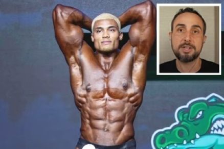 O fisiculturista Wanderson da Silva Moreira, que morreu no domingo