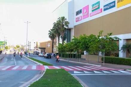 Avenida de Vrzea Grande onde radar foi retirado 