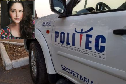 Sthefani Frozza (detalhe) sofreu acidente de moto e n�o resistiu aos ferimentos 