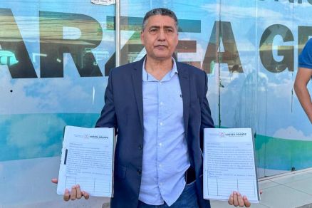 Presidente do Departamento de �gua e Esgoto de V�rzea Grande, Zilmar Dias, 