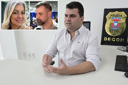 O delegado Rogrio Ferreira e o casal Elisa Severino e Mrcio Nascimento (detalhe)
