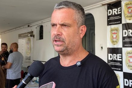 O delegado Wilson Cibulskis Junior, da Denarc, que est a frente das investigaes