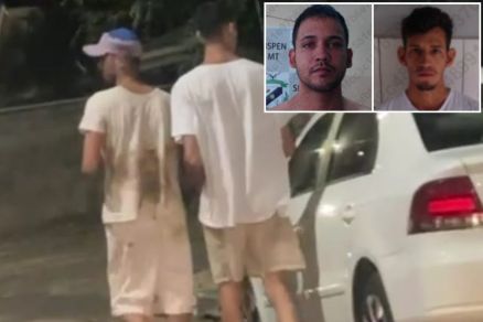 Jos Cleiton Melo da Silva e Antnio Augusto de Moraes Arajo, que foram recapturados 