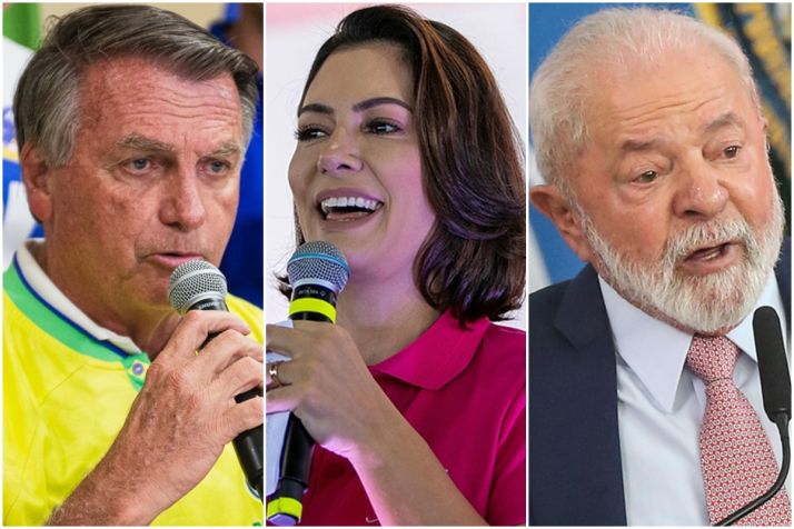 Michelle tem desempenho melhor que Flvio e Eduardo contra Lula