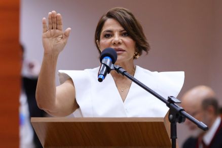 A desembargador Juanita Duarte, que tomou posse nesta segunda