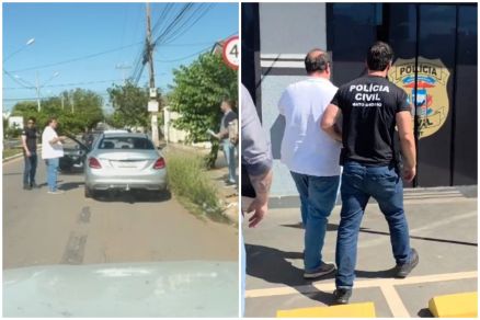 Cludio Roberto Natal Junior foi abordado em frente a um condomnio no bairro Santa Cruz, na Capital