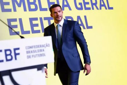 O presidente da CBF, o roraimense Samir Xaud