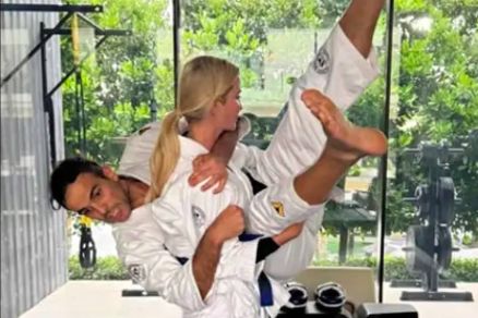 Ivanka Trump mostra treino com Guilherme Valente 