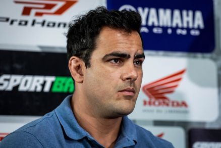 O secret�rio David Moura, que falou sobre custo de manuten��o da Arena