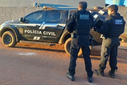 Policiais civis durante Operao Ludificatum 