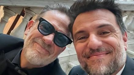 Jeffrey Dean Morgan e Rodrigo Lombardi se tornaram amigos durante gravaes de comercial da Spatten