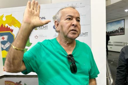 O presidente do Mixto, Dorileo Leal: 