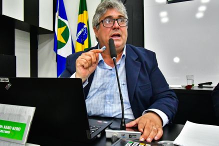O contador-geral do municpio, Eder Galiciani, que falou sobre a Empresa Cuiabana de Sade