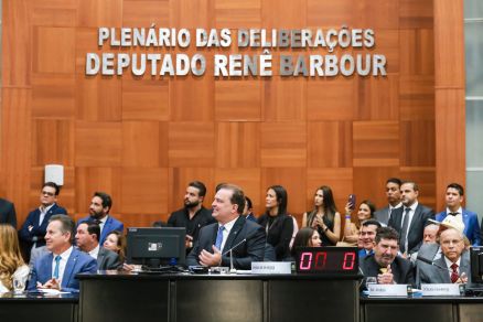 O plenrio da Assembleia Legislativa de Mato Grosso