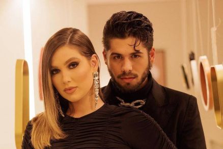 Virginia Fonseca e o cantor Z Felipe