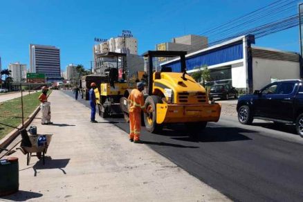 Avenida do CPA passar� por recapeamento 