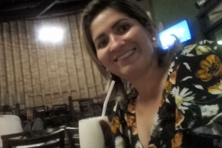 A empres�ria Indiana Geraldo Tardett, que foi assassinada a mando do ex 