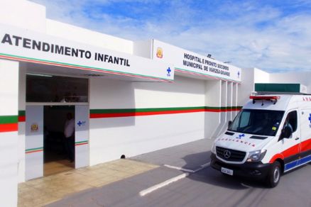 Fachada do Pronto Socorro de Vrzea Grande; paciente foram transferidos na madrugada 