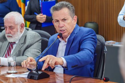 O governador Mauro Mendes (Foto: Victor Osttetti/MidiaNews)