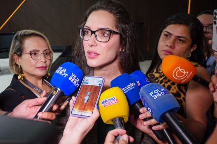 A deputada Janana Riva, que negou existncia de coligao MDB-PL