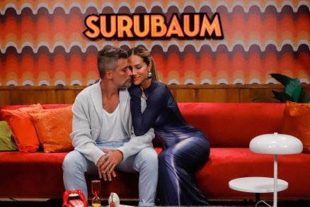 Giovanna Ewbank e Bruno Gagliasso apresentam o Surubaum