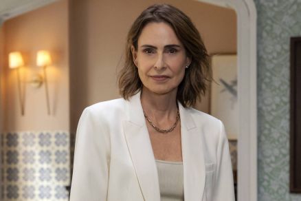 A atriz Silvia Pfeifer, que interpreta a personagem Rebeca em 'Dona de Mim'
