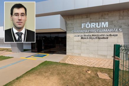 O juiz Renato Jos� de Almeida Costa Filho (no detalhe), que assina a decis�o