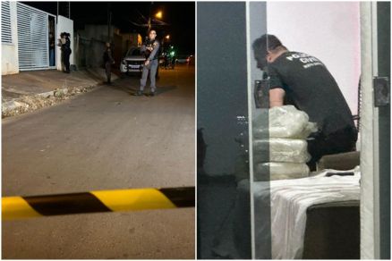 Cena do crime foi preservada para percia aps homicdio e flagrante de drogas