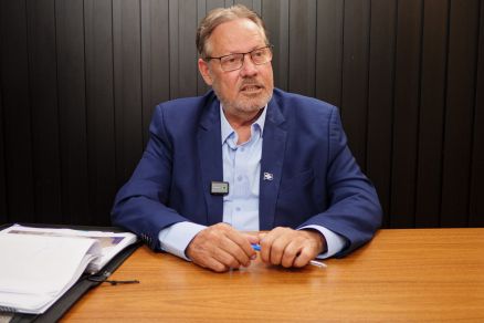 O secretrio de Estado de Sade Gilberto Figueiredo 