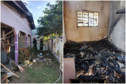 Casa de jovem incendiada por um homem com antecedentes criminais