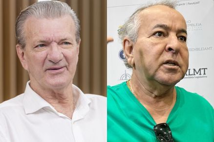 Aron Dresch e Dorileo Leal, que disputam o comando da FMF