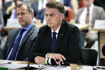 Jair Bolsonaro em depoimento ao STF recentemente