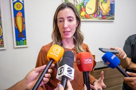 A secretria municipal de Ordem Pblica, Juliana Chiquito Palhares